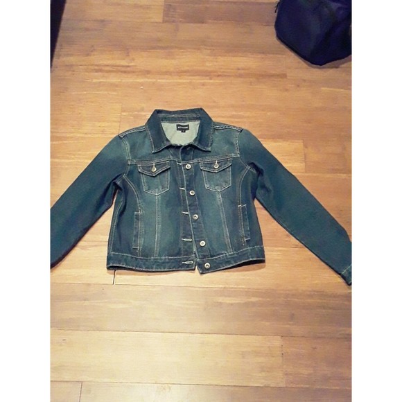 Womens Jacket, Ranbeeri Denim Blue Jacket  Coat Women's Size Large - Picture 2 of 3